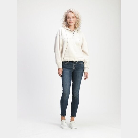 Gap Mid Rise Curvy True Skinny Jeans Dark Indigo 32 / 14 - Picture 5 of 10